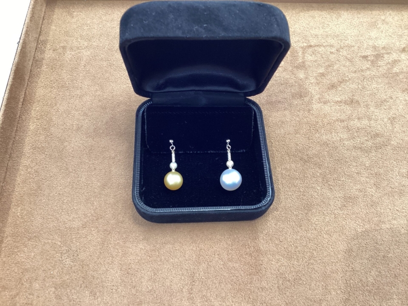 和歌山県：ネックレスをリフォームとピアス加工