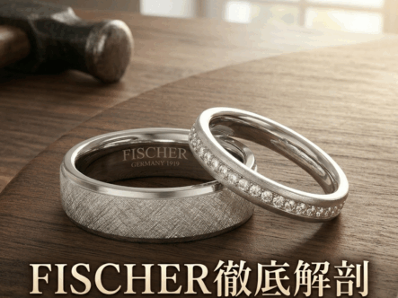 ドイツのFISCHER（フィッシャー）結婚指輪を徹底解剖｜200トンの鍛造技術とマイスターが贈る「究極の着け心地の真実