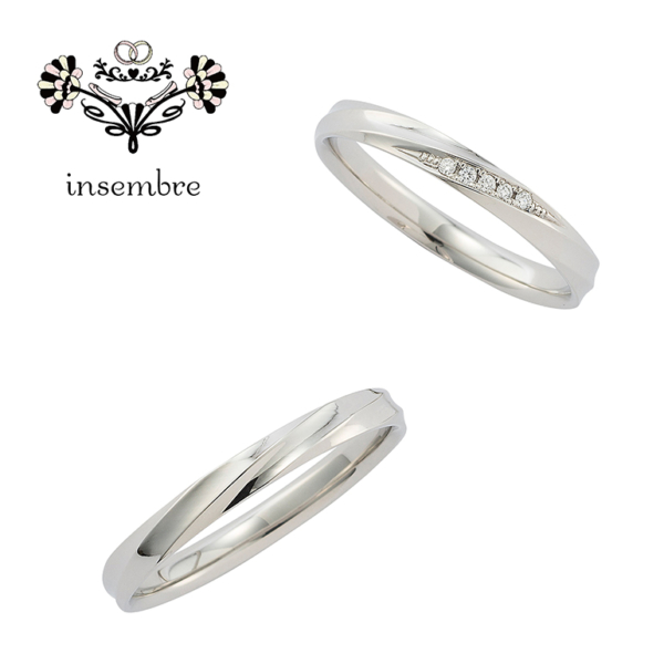 和歌山市からご来店「insembre」の結婚指輪をご成約頂きました