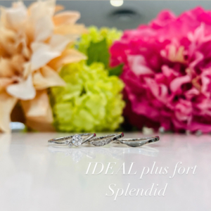 IDEAL plus fort（アイデアルプリュフォール）の婚約指輪と結婚指輪の重ね付け