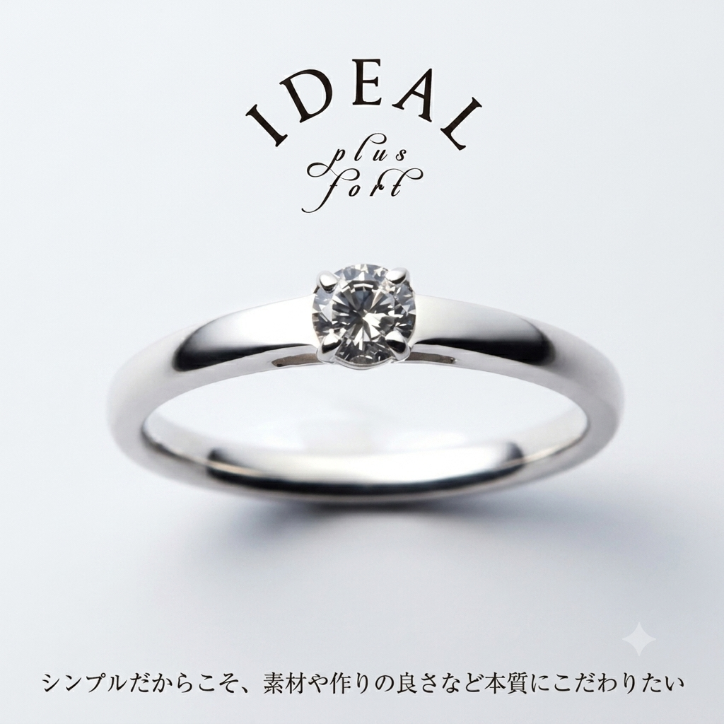 富田林市で探すシンプルイズベストな婚約指輪をご紹介