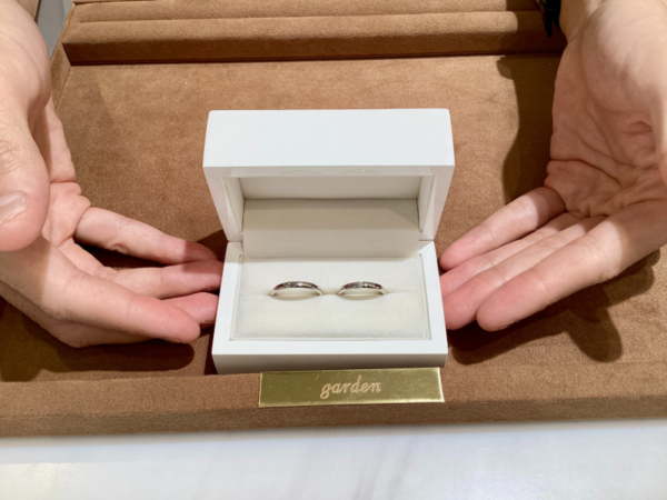 和歌山県岩出市　IDEAL plus fort（アイデアルプリュフォール）の結婚指輪をご成約いただきました