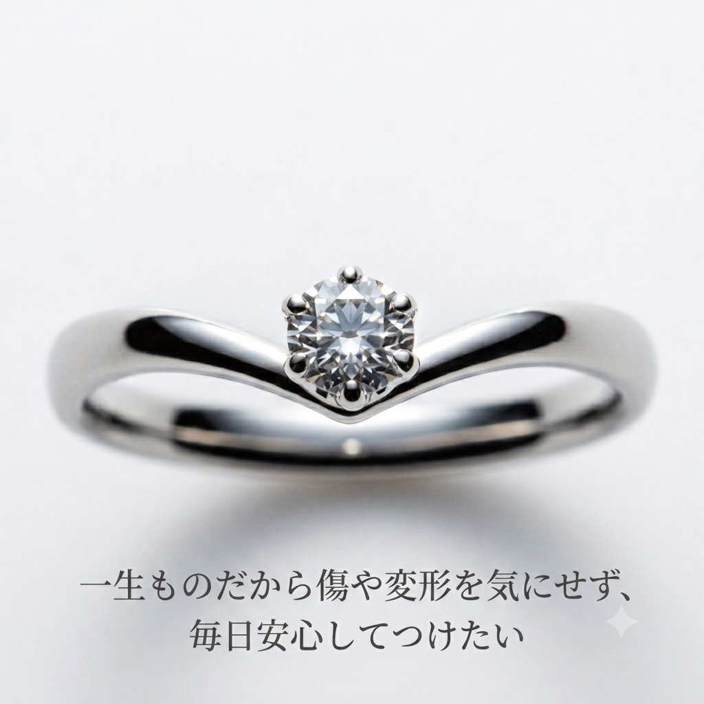富田林市で探すシンプルイズベストな婚約指輪をご紹介