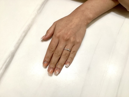 和歌山市泉佐野市　CHER LUV（シェールラブ）の婚約指輪をご成約いただきました