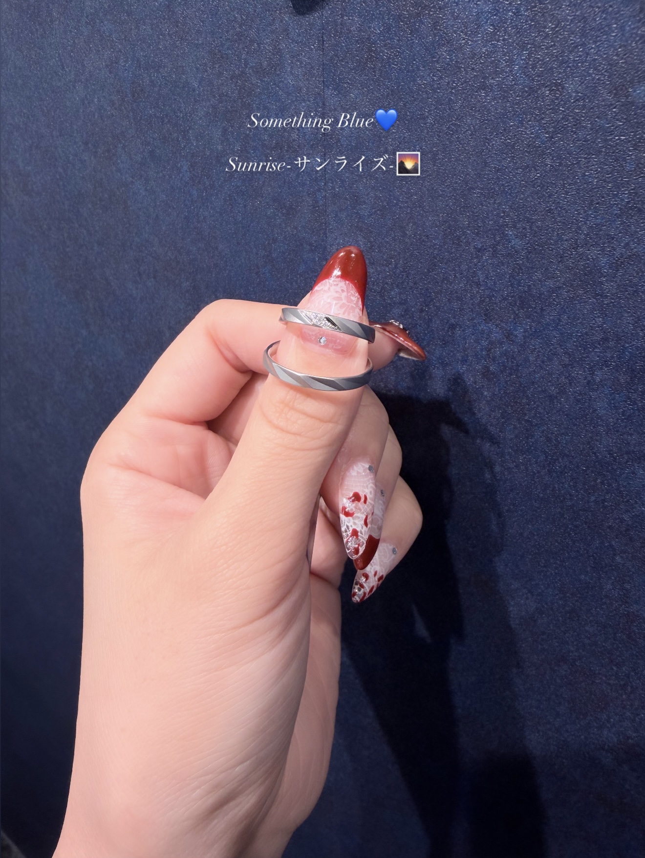 Something Blueの結婚指輪