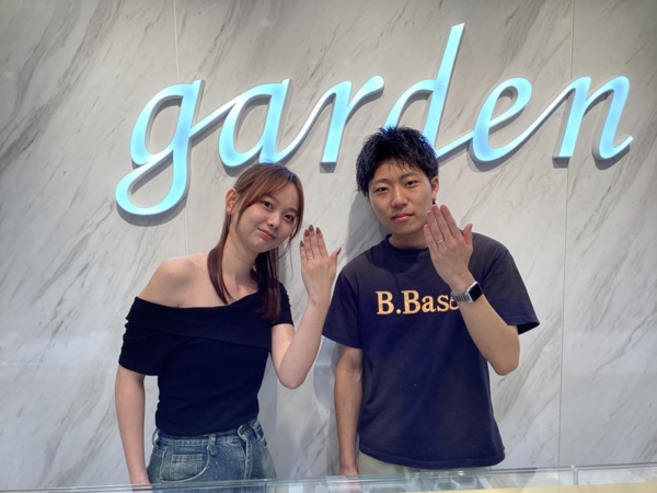 大阪府大阪市 Pilot Bridal(パイロットブライダル)の結婚指輪をご成約いただきました